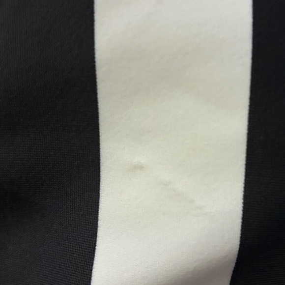 Shade & Shore Black and White Striped Bikini Top XL - Picture 14 of 14